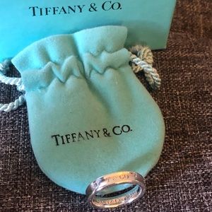 Tiffany & Co. 1837 925 Sterling Ring Size 5